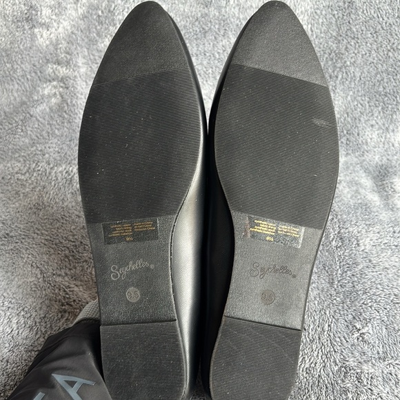 Seychelles Dreamer Pointed Toe Flat in Black Size 9.5 NWT - Picture 5 of 7